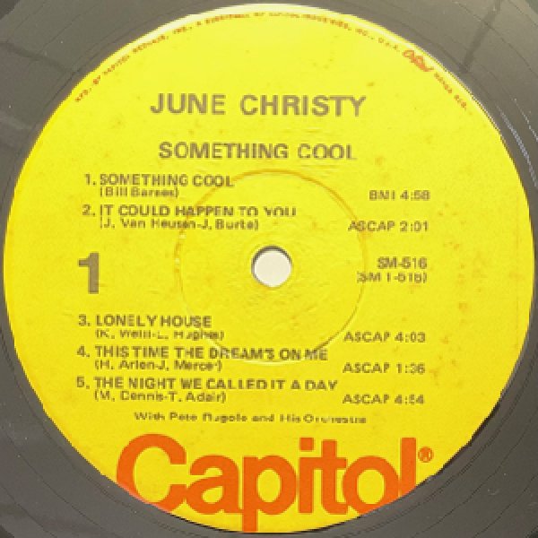 画像2: JUNE CHRISTY -  SOMETHING COOL (2)