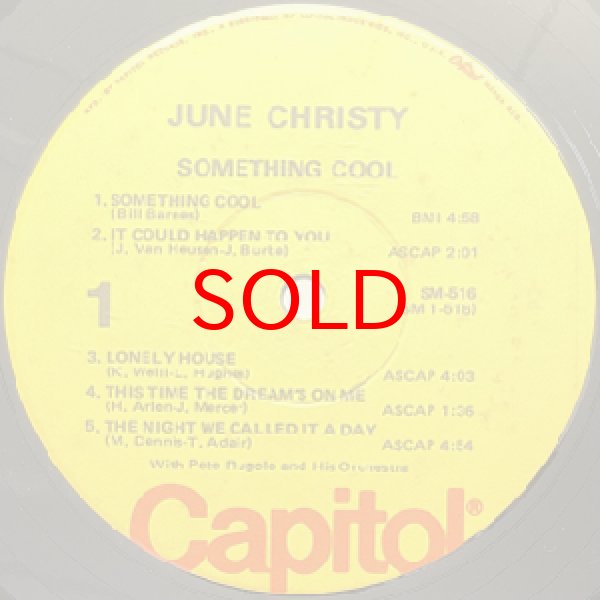 画像2: JUNE CHRISTY -  SOMETHING COOL (2)