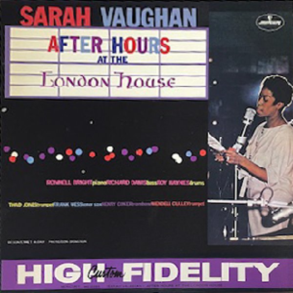 画像1: SARAH VAUGHAN -  AT THE LONDON HOUSE (1)