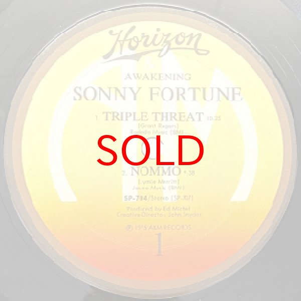 画像2: SONNY FORTUNE -  AWAKENING (2)