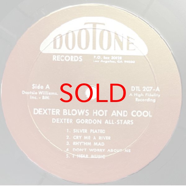 画像2: DEXTER GORDON -  DEXTER BLOWS HOT AND COOL (2)