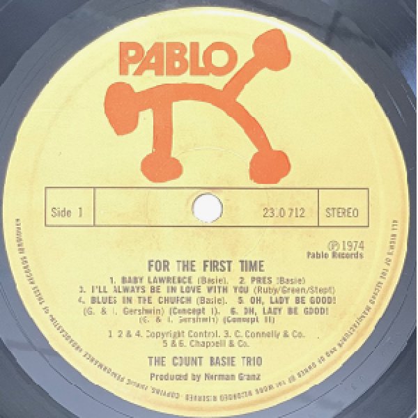 画像2: COUNT BASIE TRIO -  FOR THE FIRST TIME (2)