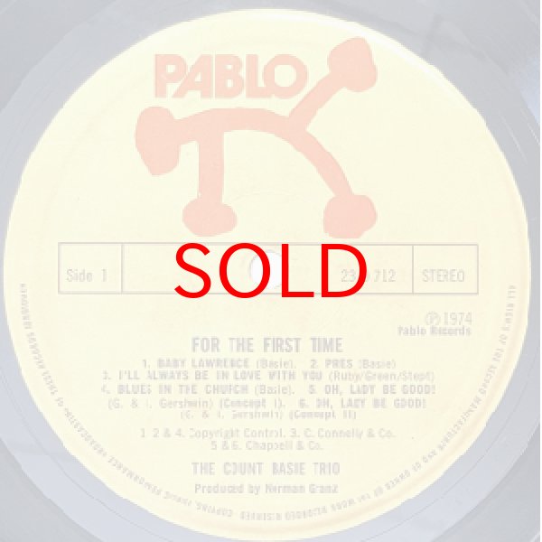 画像2: COUNT BASIE TRIO -  FOR THE FIRST TIME (2)