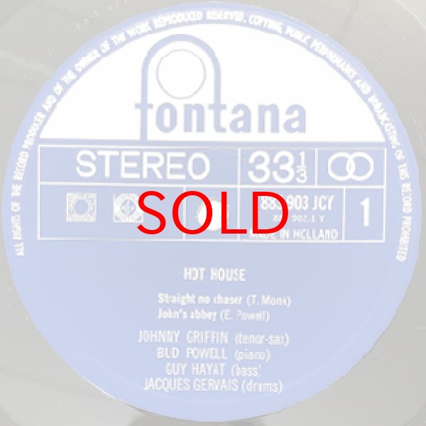 画像2: BUD POWELL -  HOT HOUSE (2)