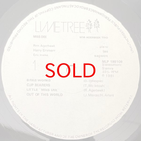 画像2: ROB AGERBEEK TRIO -  MISS DEE (2)