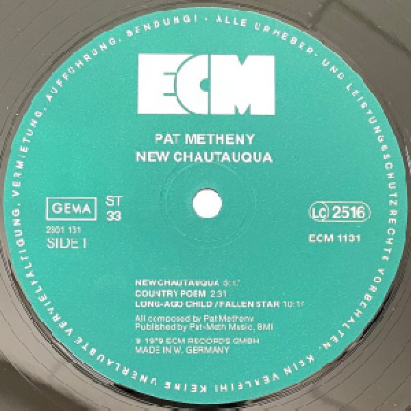 画像2: PAT METHENY -  NEW CHAUTAUQUA (2)