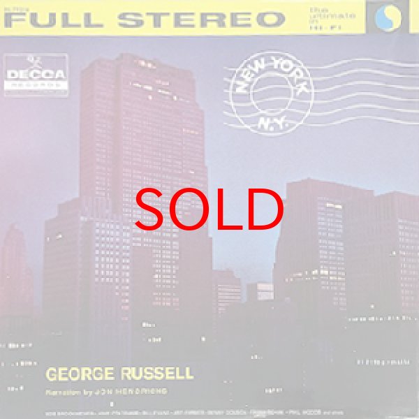 画像1: GEORGE RUSSELL -  NEW YORK, N.Y (1)