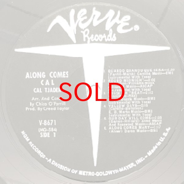 画像2: CAL TJADER -  ALONG COMES CAL (2)