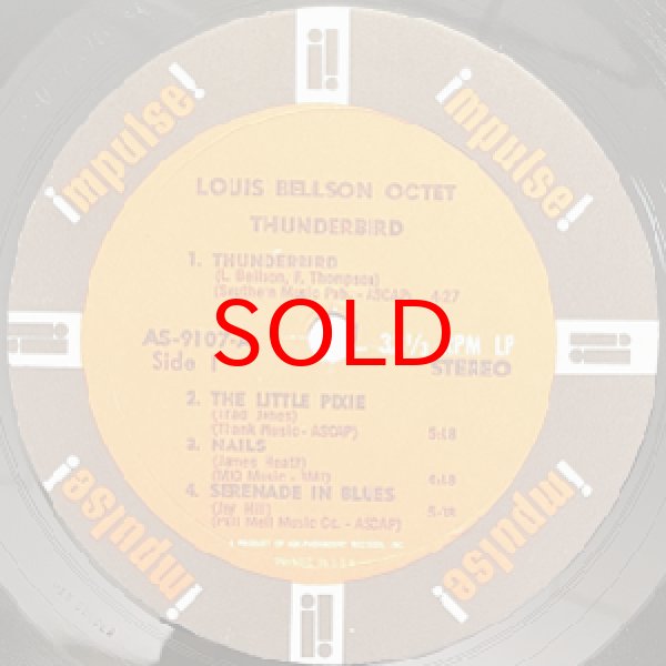 画像2: LOUIS BELLSON -  THUNDERBIRD (2)