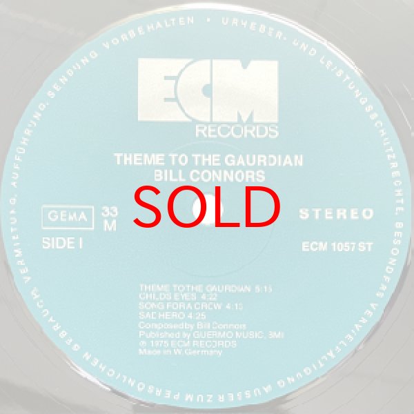 画像2: BILL CONNORS -  TMEME TO THE GAURDIAN (2)