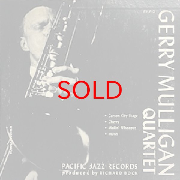 画像1: GERRY MULLIGAN / LEE KONITZ -  GERRY MULLIGAN QUARTET / LEE KONITZ WITH 【10INCH】 (1)