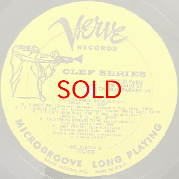 画像2: CHARLIE PARKER -  APRIL IN PARIS (2)