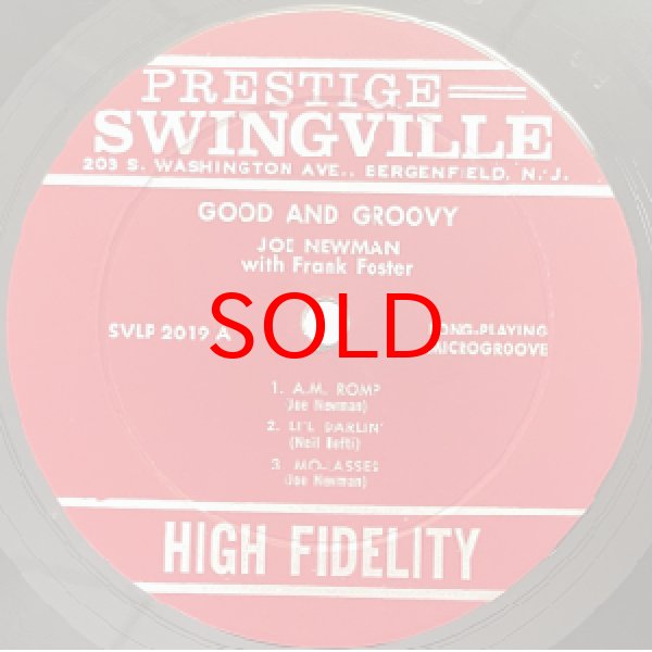 画像2: JOE NEWMAN WITH FRANK FOSTER -  GOOD 'N' GROOVY (2)