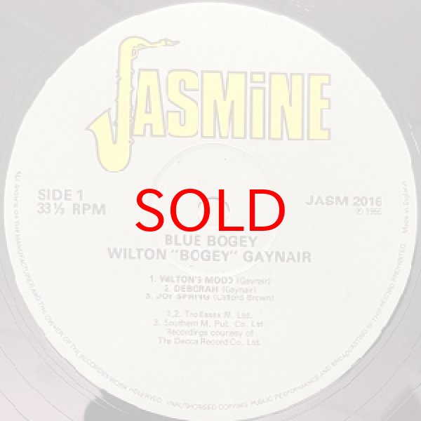 画像2: WILTON "BOGEY" GAYNAIR -  BLUE BOGEY (2)