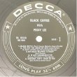 画像2: PEGGY LEE -  BLACK COFFEE (2)