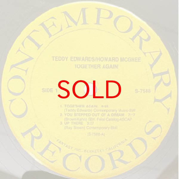 画像2: TEDDY EDWARDS & HOWARD McGHEE - TOGETHER AGAIN ! (2)