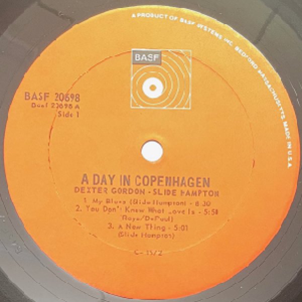 画像2: DEXTER GORDON & SLIDE HAMPTON -  A DAY IN COPENHAGEN (2)