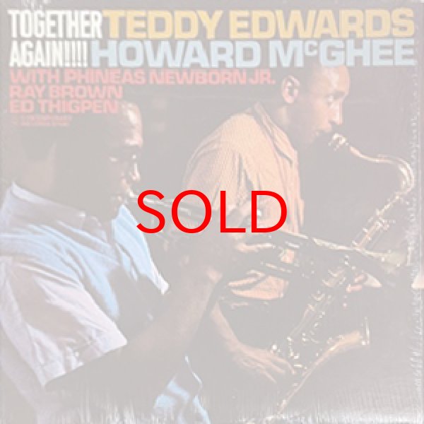 画像1: TEDDY EDWARDS & HOWARD McGHEE - TOGETHER AGAIN ! (1)