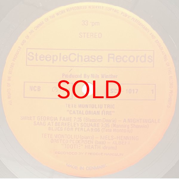 画像2: TETE MONTLIU TRIO -  CATALONIAN FIRE (2)