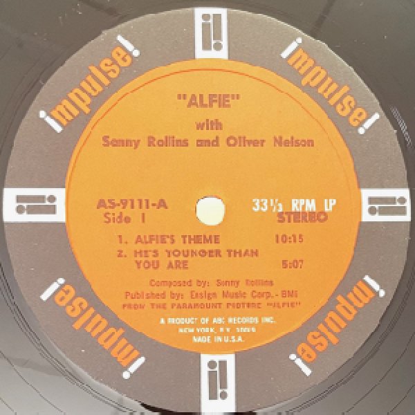 画像2: SONNY ROLLINS -  ALFIE (2)