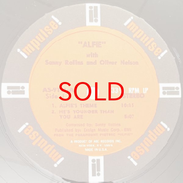 画像2: SONNY ROLLINS -  ALFIE (2)