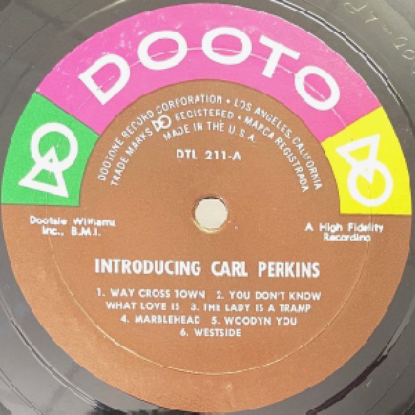 画像2: CARL PERKINS -  INTRODUCING CARL PERKINS (2)