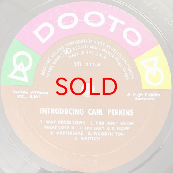 画像2: CARL PERKINS -  INTRODUCING CARL PERKINS (2)