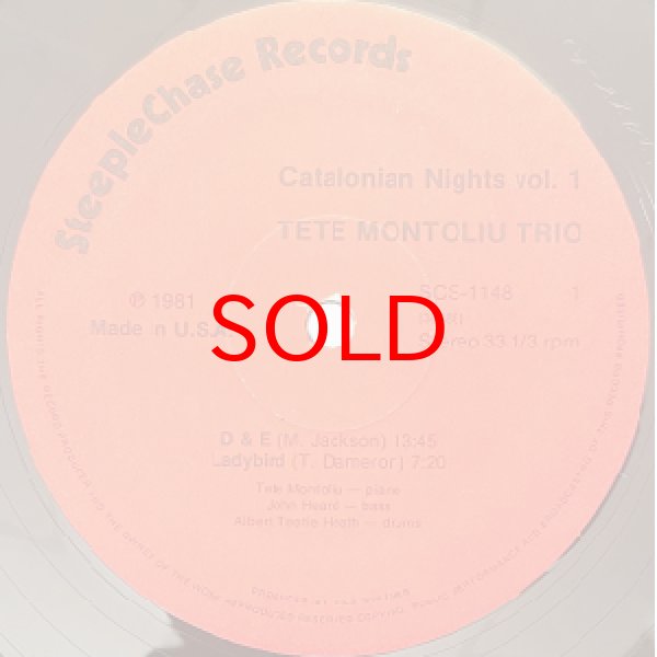 画像2: TETE MONTOLIU TRIO -  CATALONIAN NIGHTS VOL.1 (2)