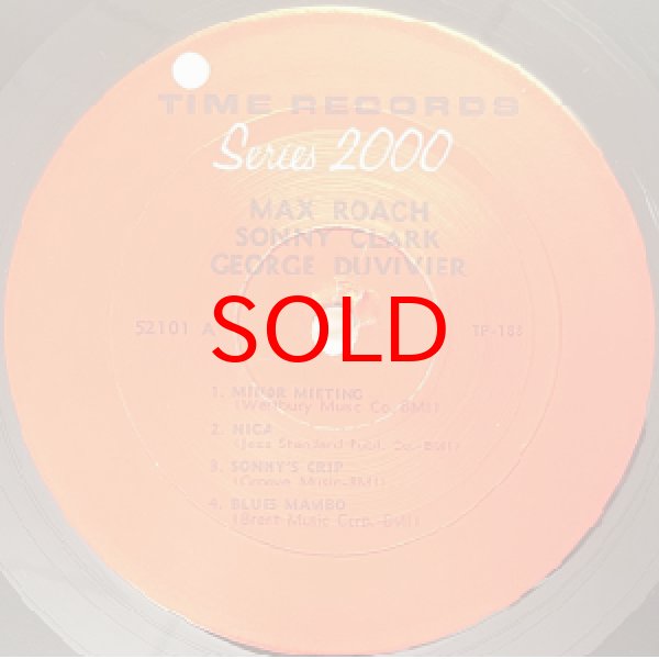 画像2: SONNY CLARK TRIO -  S / T (2)