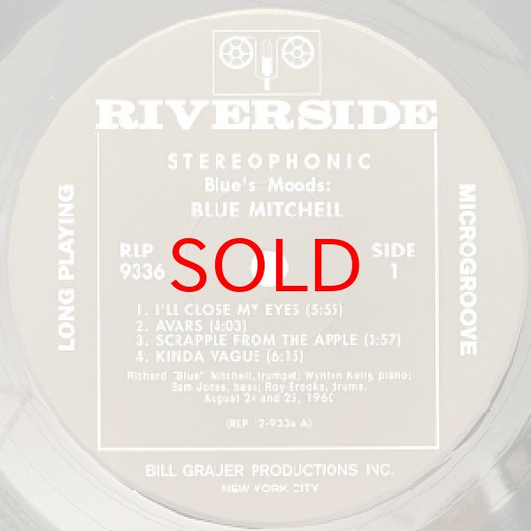 画像2: BLUE MITCHELL -  BLUE'S MOODS (2)