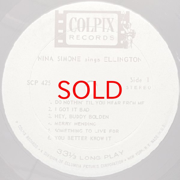 画像2: NINA SIMONE -  SINGS ELLINGTON (2)