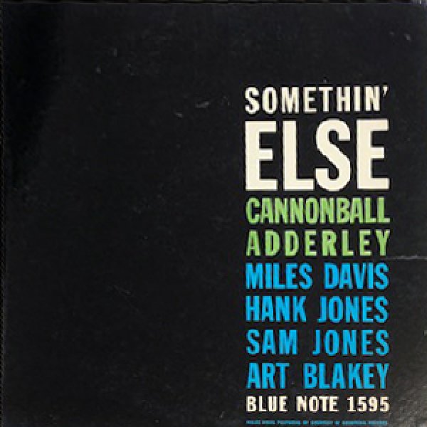 画像1: CANNONBALL ADDERLEY / MILES DAVIS -  SOMETHIN' ELSE (1)