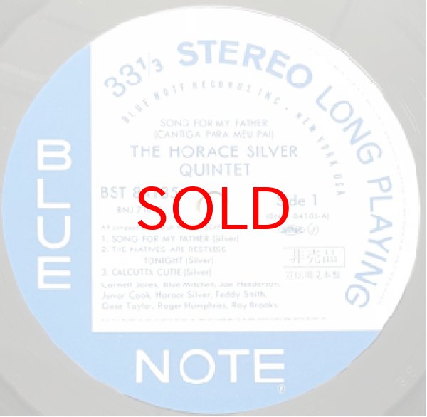 画像2: HORACE SILVER QUINTET -  SONG FOR MY FATHER (2)