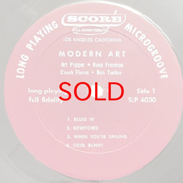 画像2: ART PEPPER -  MODERN ART (2)