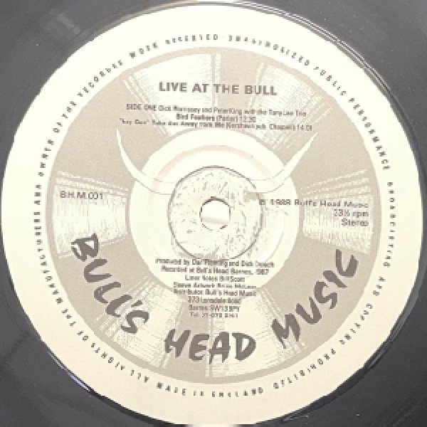 画像2: PETER KING - DICK MORRISSEY ETC -  LIVE AT THE BULL (2)