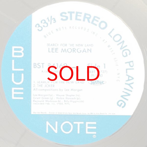 画像2: LEE MORGAN -  SEARCH FOR THE NEW LAND (2)