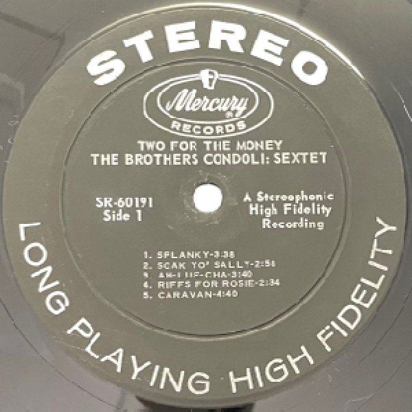画像2: BROTHERS CANDOLI SEXTET -  2 FOR THE MONEY (2)