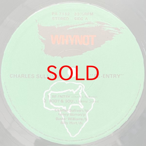 画像2: CHARLES SULLIVAN -  RE - ENTRY (2)