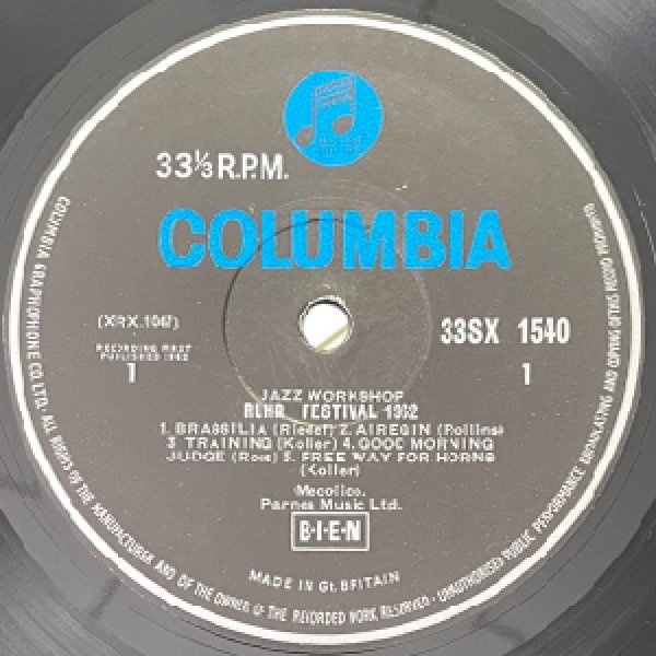 画像2: HANS KOLLER - TOOTS THIELEMANS ETC -  JAZZ WORKSHOP RUHR FESTIVAL 1962 (2)