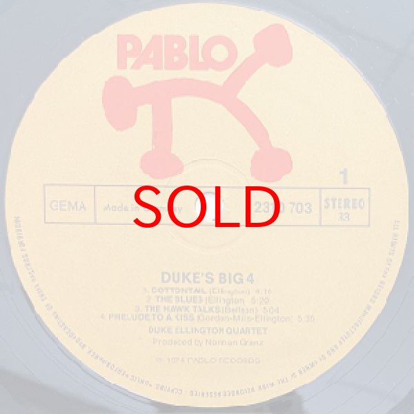 画像2: DUKE ELLINGTON -  DUKE'S BIG 4 (2)