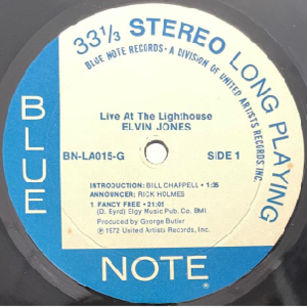画像2: ELVIN JONES -  LIVE AT THE LIGHTHOUSE (2)