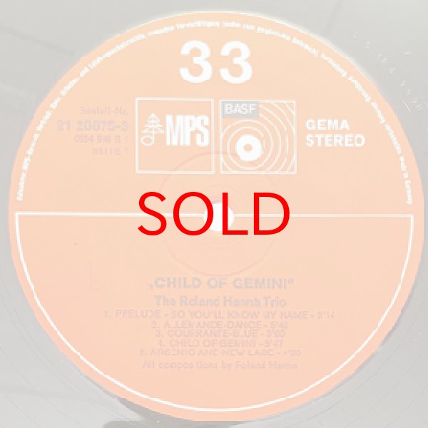 画像2: ROLAND HANNA TRIO -  CHILD OF GEMINI (2)