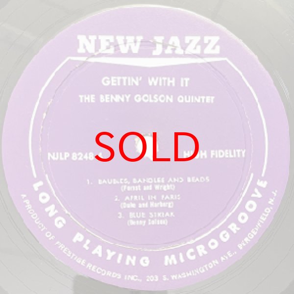 画像2: BENNY GOLSON QUINTET -  GETTIN' WITH IT (2)