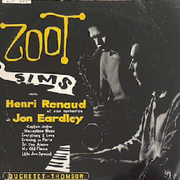 画像1: ZOOT SIMS -  ZOOT SIMS ON DUCRETET THOMSON 【10inch】 (1)