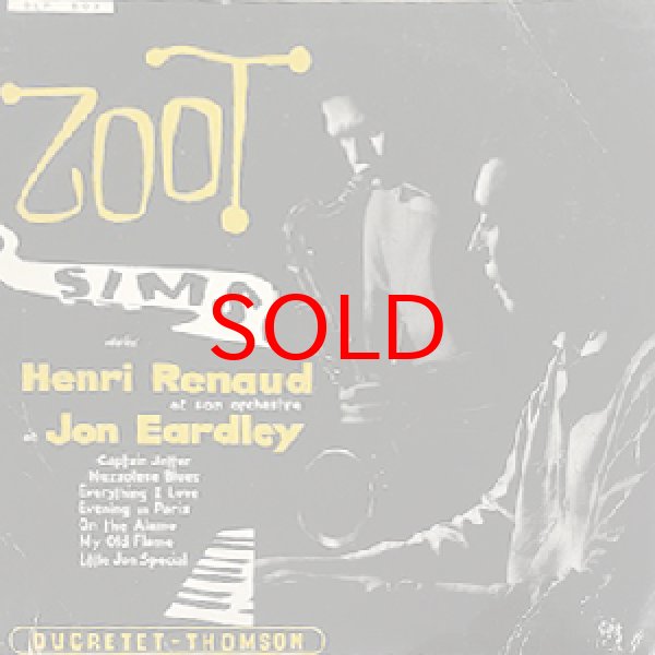画像1: ZOOT SIMS -  ZOOT SIMS ON DUCRETET THOMSON 【10inch】 (1)