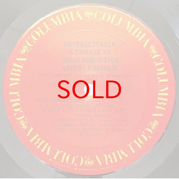 画像2: ARETHA FRANKLIN -  UNFORGETTABLE (2)
