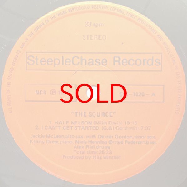 画像2: JACKIE McLEAN FEAT DEXTER GORDON -  THE SOURCE (2)