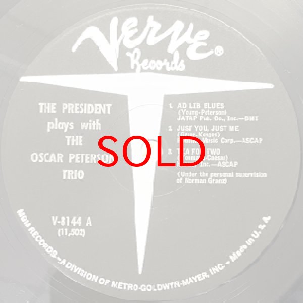 画像2: LESTER YOUNG -  THE PRESIDENT PLAYS WITH THE OSCAR PETERSON TRIO (2)