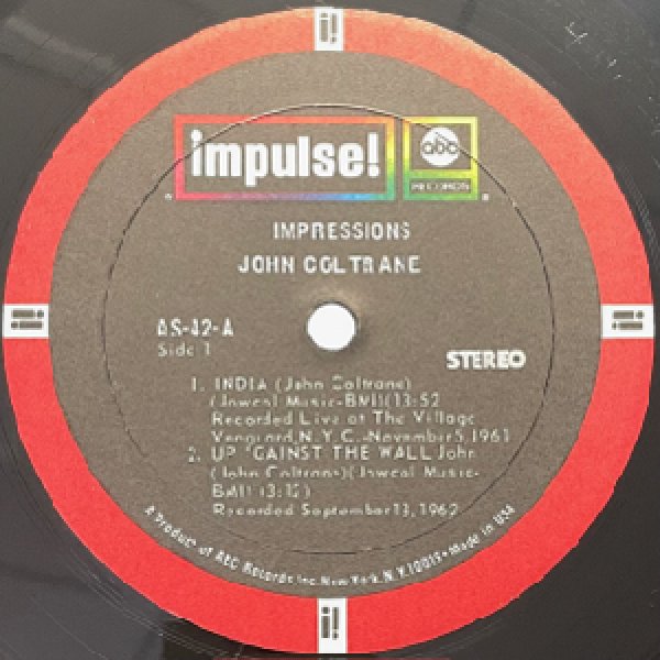 画像2: JOHN COLTRANE -  IMPRESSIONS (2)