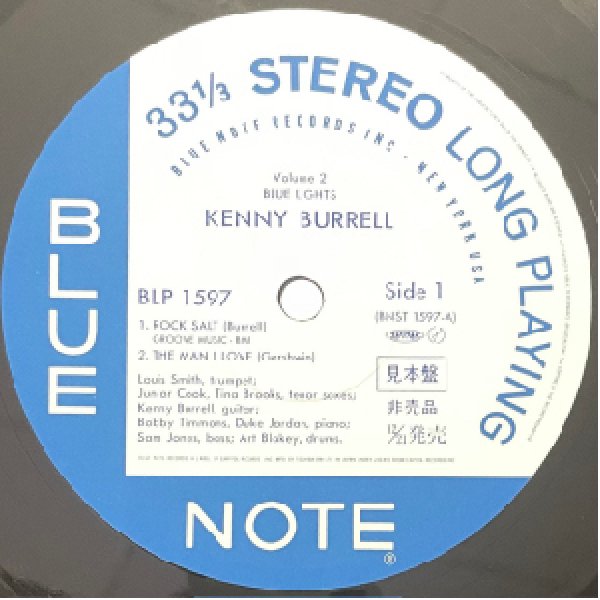 画像2: KENNY BURRELL -  BLUE LIGHTS VOL.2 (2)